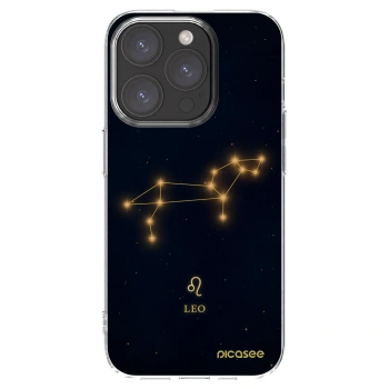 Picasee silikonový průhledný obal pro Apple iPhone 15 Pro - LEO