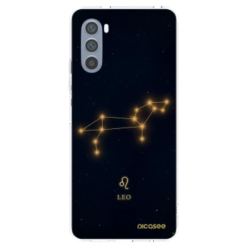 Picasee silikonový průhledný obal pro Motorola Moto G62 - LEO