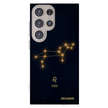 Picasee silikonový průhledný obal pro Samsung Galaxy S24 Ultra S928B 5G - LEO