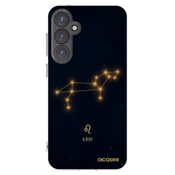 Picasee silikonový průhledný obal pro Samsung Galaxy S23 FE S711B - LEO