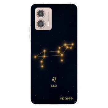 Picasee silikonový průhledný obal pro Motorola Moto G53 5G - LEO