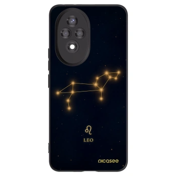 Picasee silikonový černý obal pro Honor 200 5G - LEO