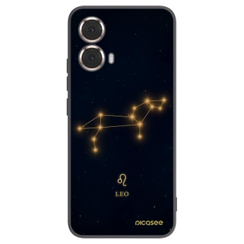 Picasee silikonový černý obal pro Motorola Moto G85 - LEO