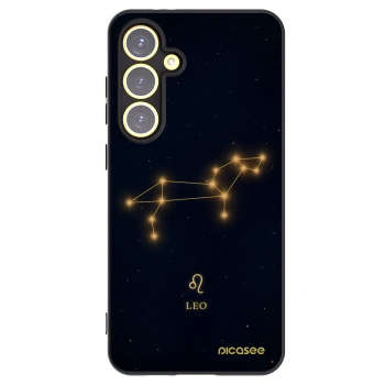 Picasee silikonový černý obal pro Samsung Galaxy S24 FE S721B - LEO