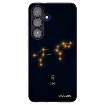Picasee silikonový černý obal pro Samsung Galaxy S25 5G - LEO