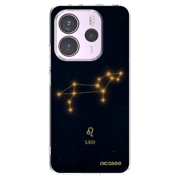 Picasee silikonový průhledný obal pro Xiaomi Redmi Note 14 4G - LEO