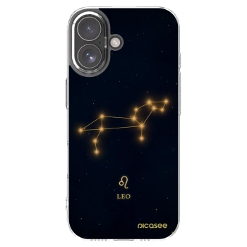 Picasee silikonový průhledný obal pro Apple iPhone 17 - LEO