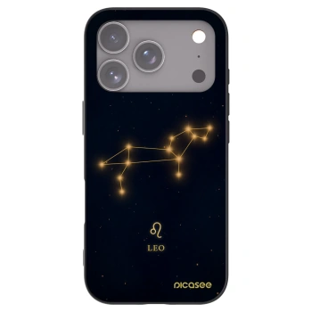 Picasee silikonový černý obal pro Apple iPhone 17 Pro - LEO
