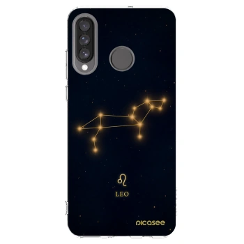 Picasee silikonový průhledný obal pro Huawei P30 Lite - LEO