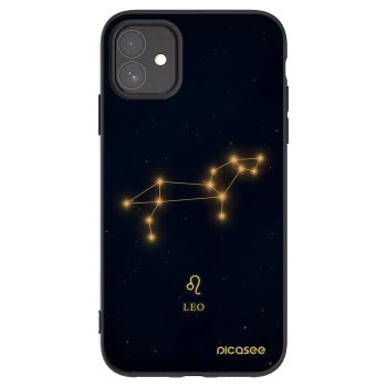 Picasee silikonový černý obal pro Apple iPhone 11 - LEO