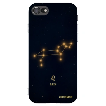 Picasee silikonový průhledný obal pro Apple iPhone 8 - LEO