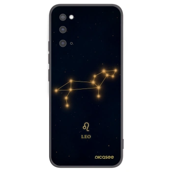 Picasee silikonový černý obal pro Samsung Galaxy S20 G980F - LEO