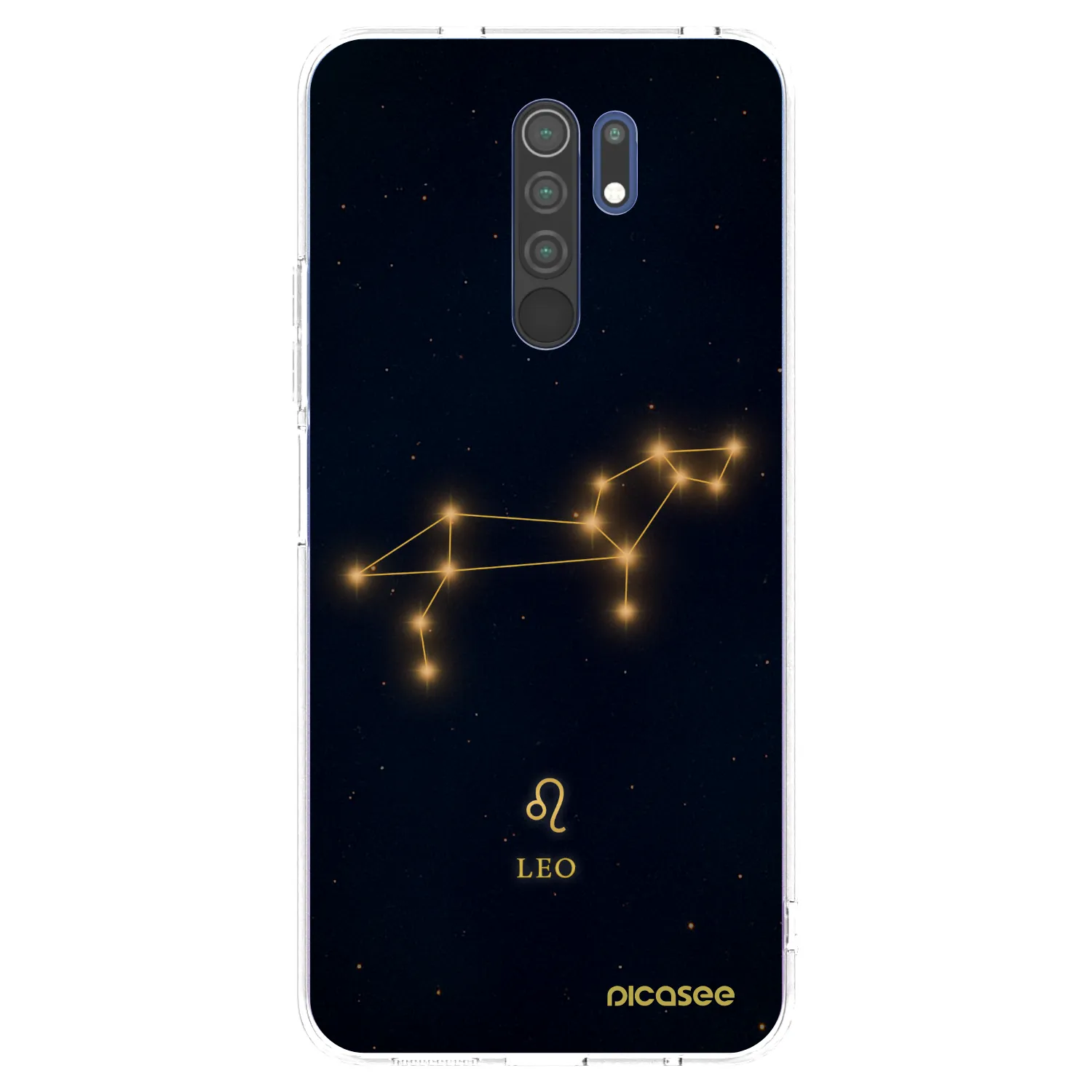 Picasee silikonový průhledný obal pro Xiaomi Redmi 9 - LEO