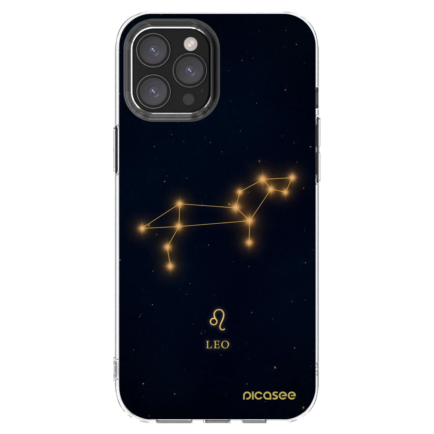 Picasee silikonový průhledný obal pro Apple iPhone 12 Pro Max - LEO