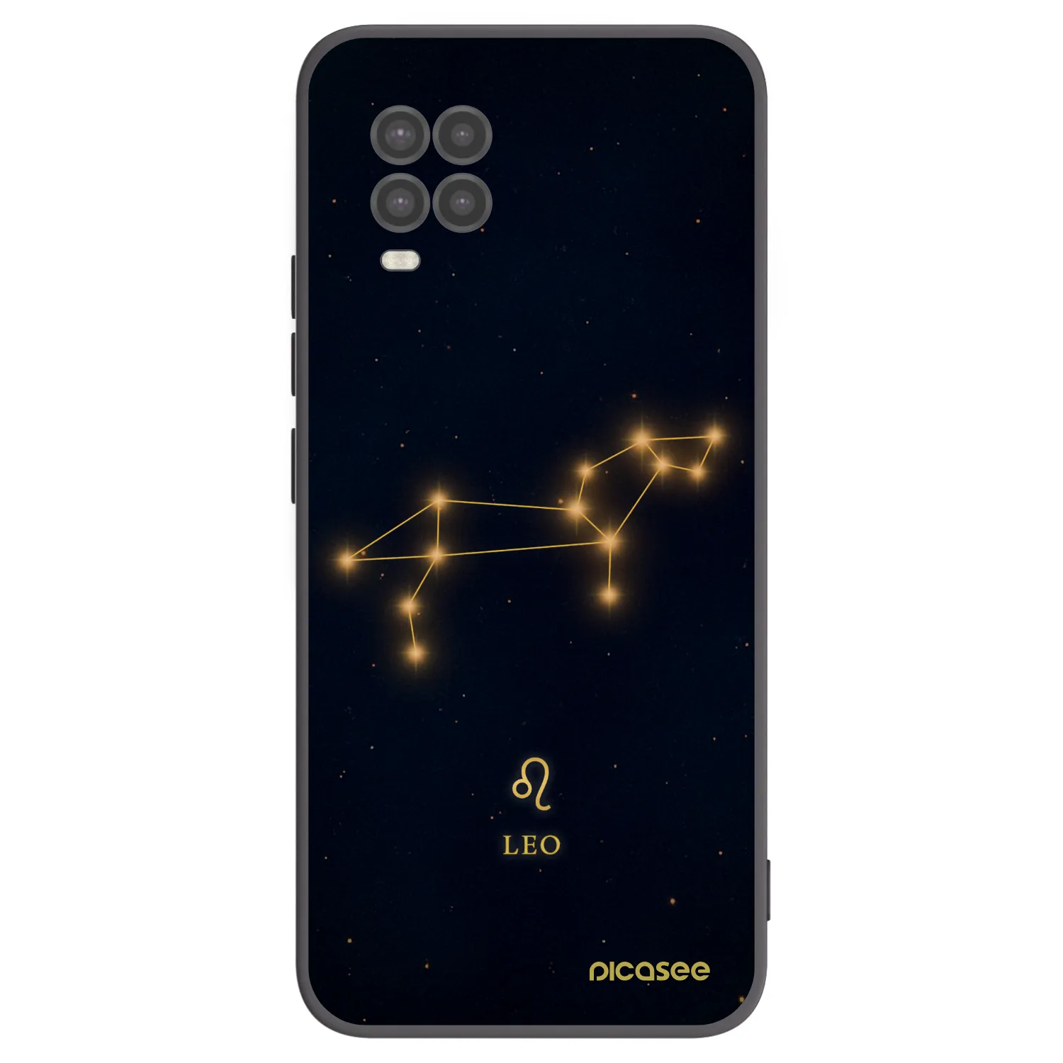 Picasee silikonový černý obal pro Xiaomi Mi 10 Lite - LEO