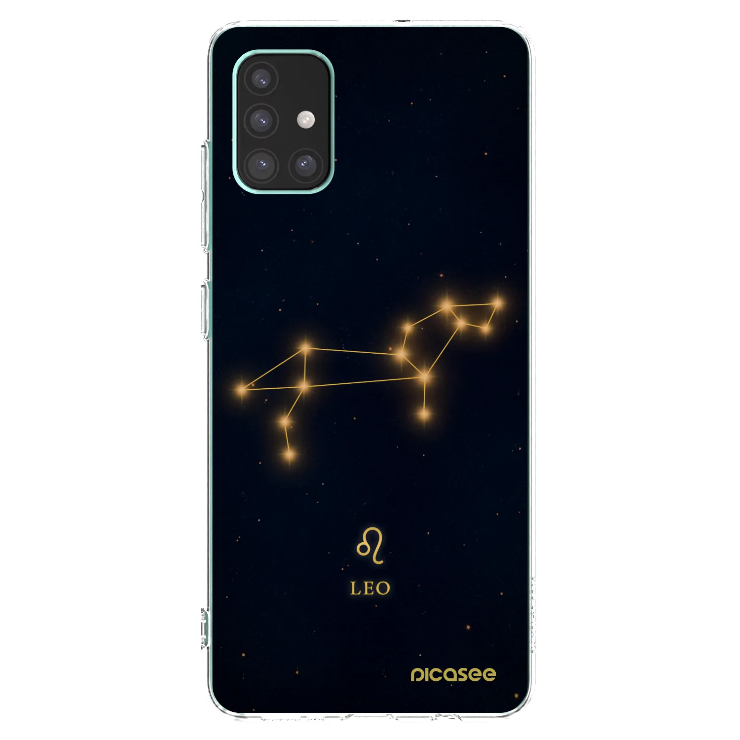 Picasee silikonový průhledný obal pro Samsung Galaxy M51 M515F - LEO