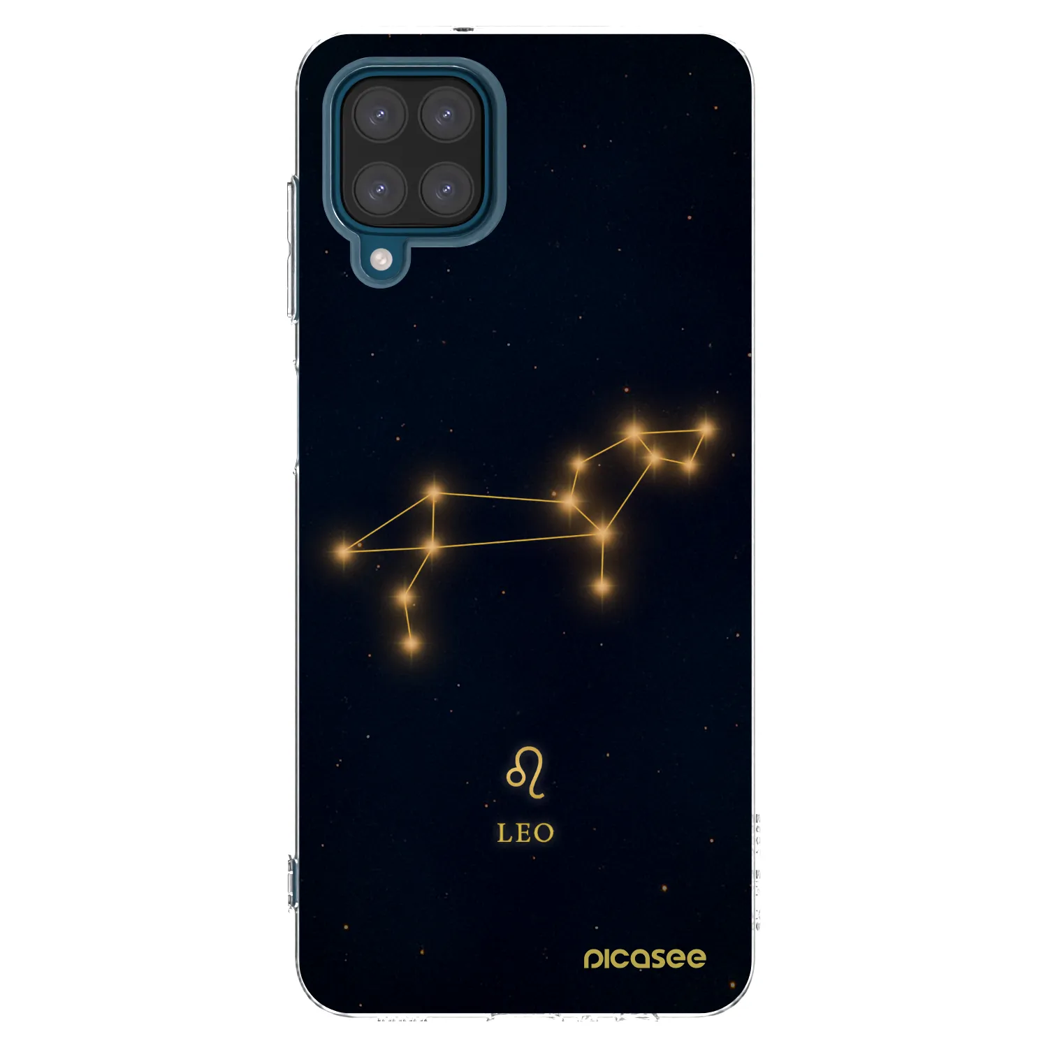 Picasee silikonový průhledný obal pro Samsung Galaxy A12 A125F - LEO