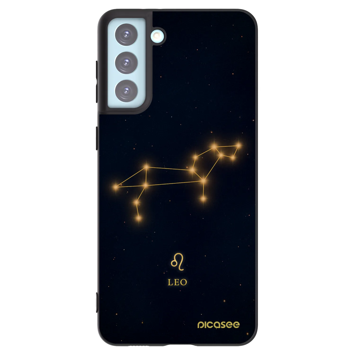 Picasee silikonový černý obal pro Samsung Galaxy S21+ 5G G996F - LEO