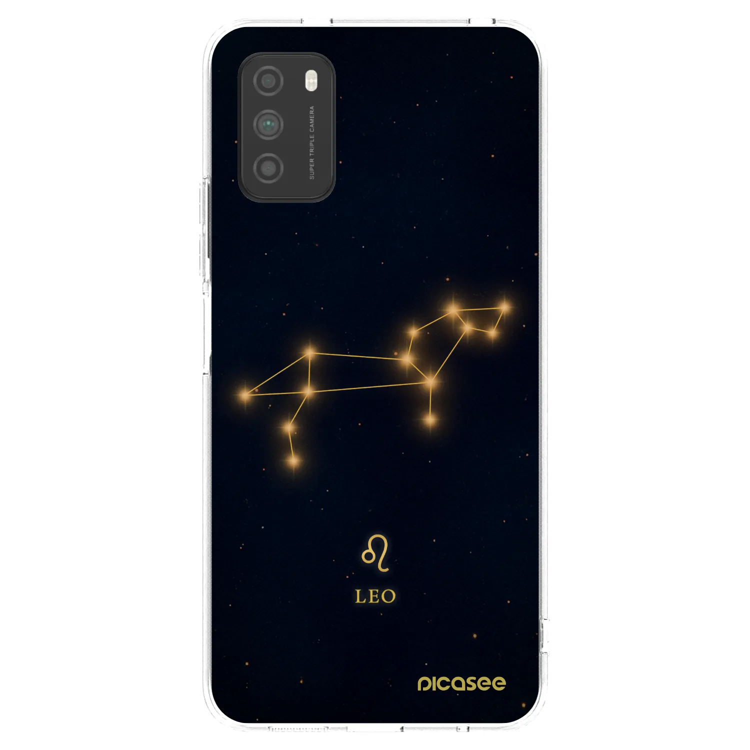 Picasee silikonový průhledný obal pro Xiaomi Poco M3 - LEO