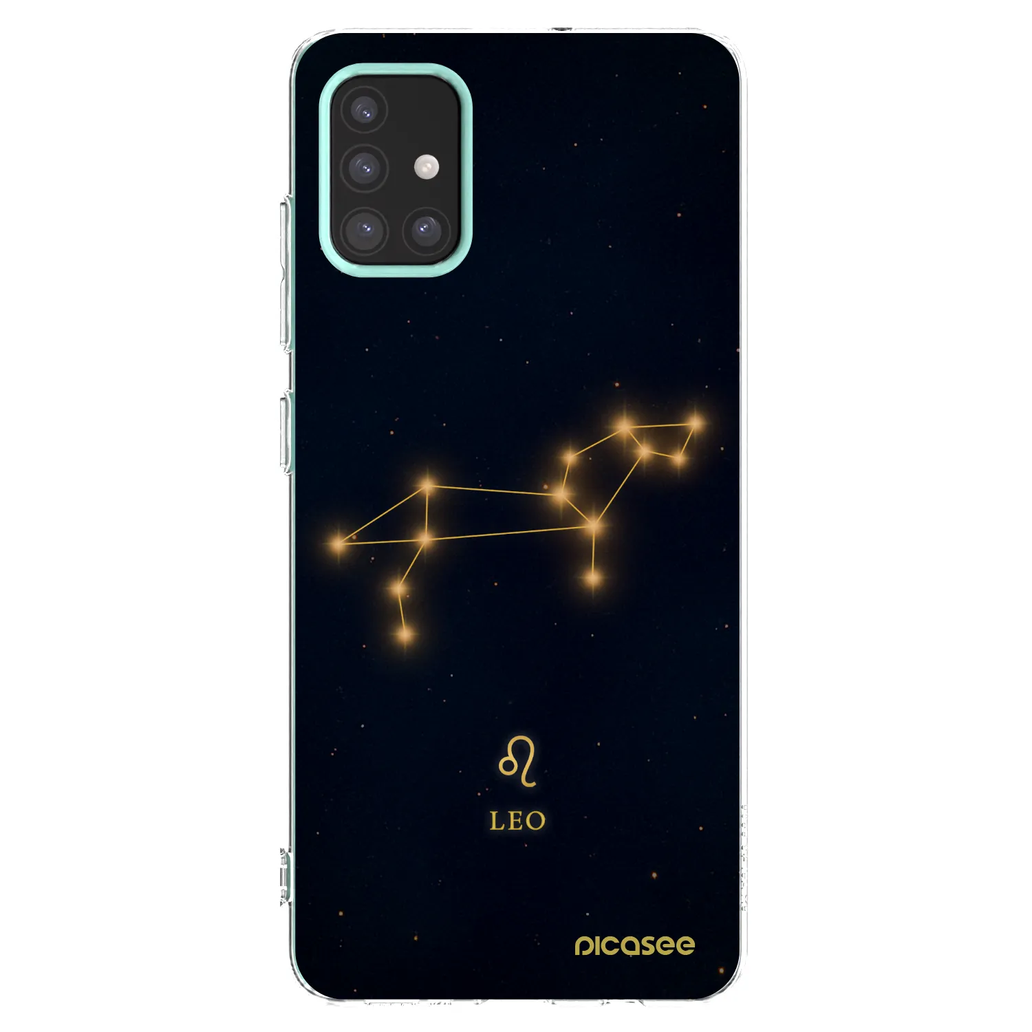 Picasee silikonový průhledný obal pro Samsung Galaxy M31s - LEO