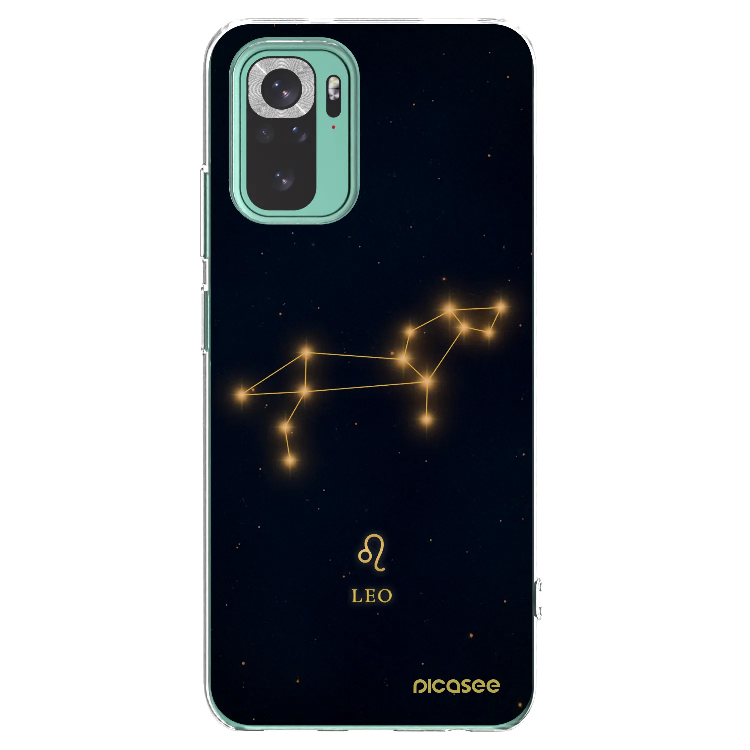 Picasee silikonový průhledný obal pro Xiaomi Redmi Note 10 Pro - LEO