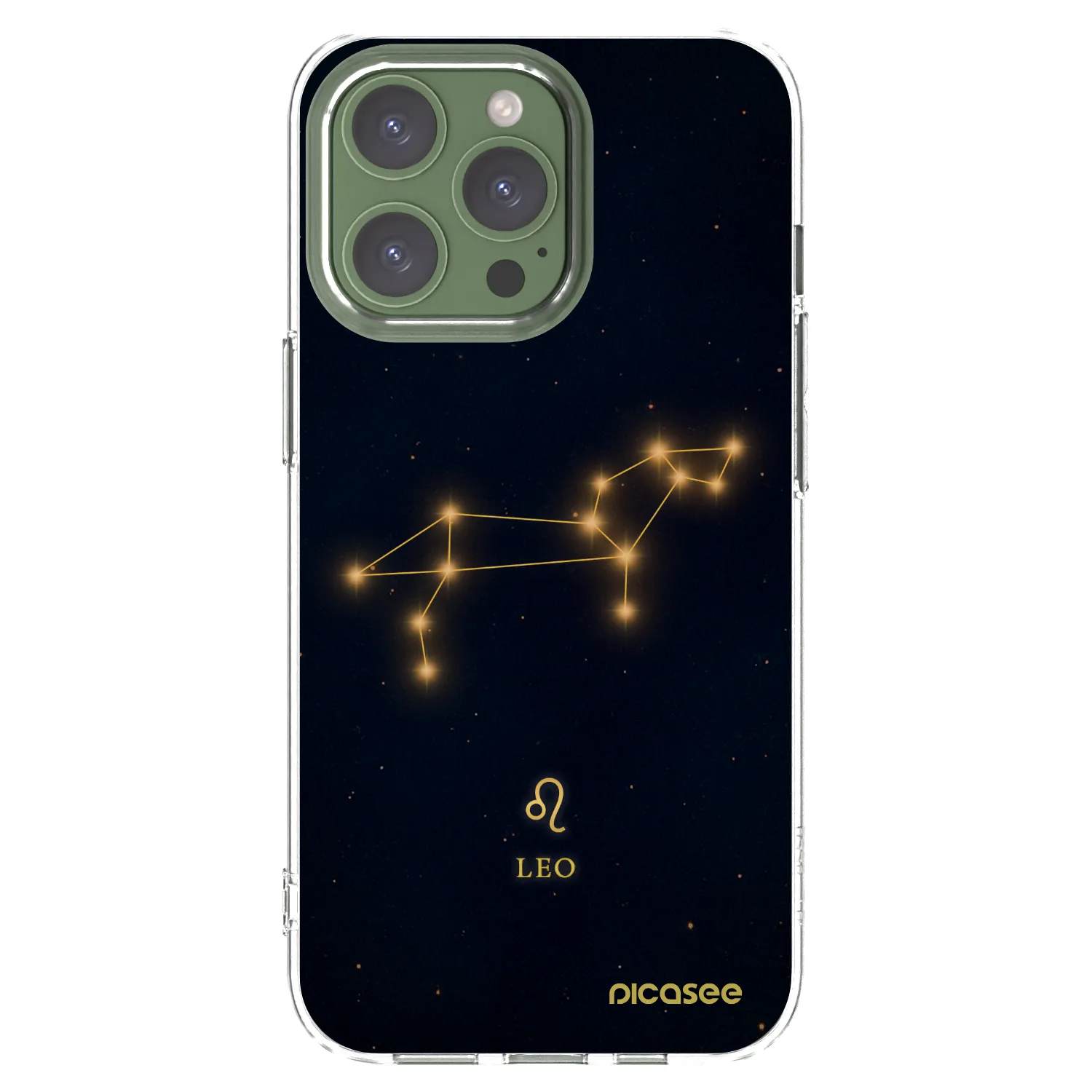 Picasee silikonový průhledný obal pro Apple iPhone 13 Pro - LEO