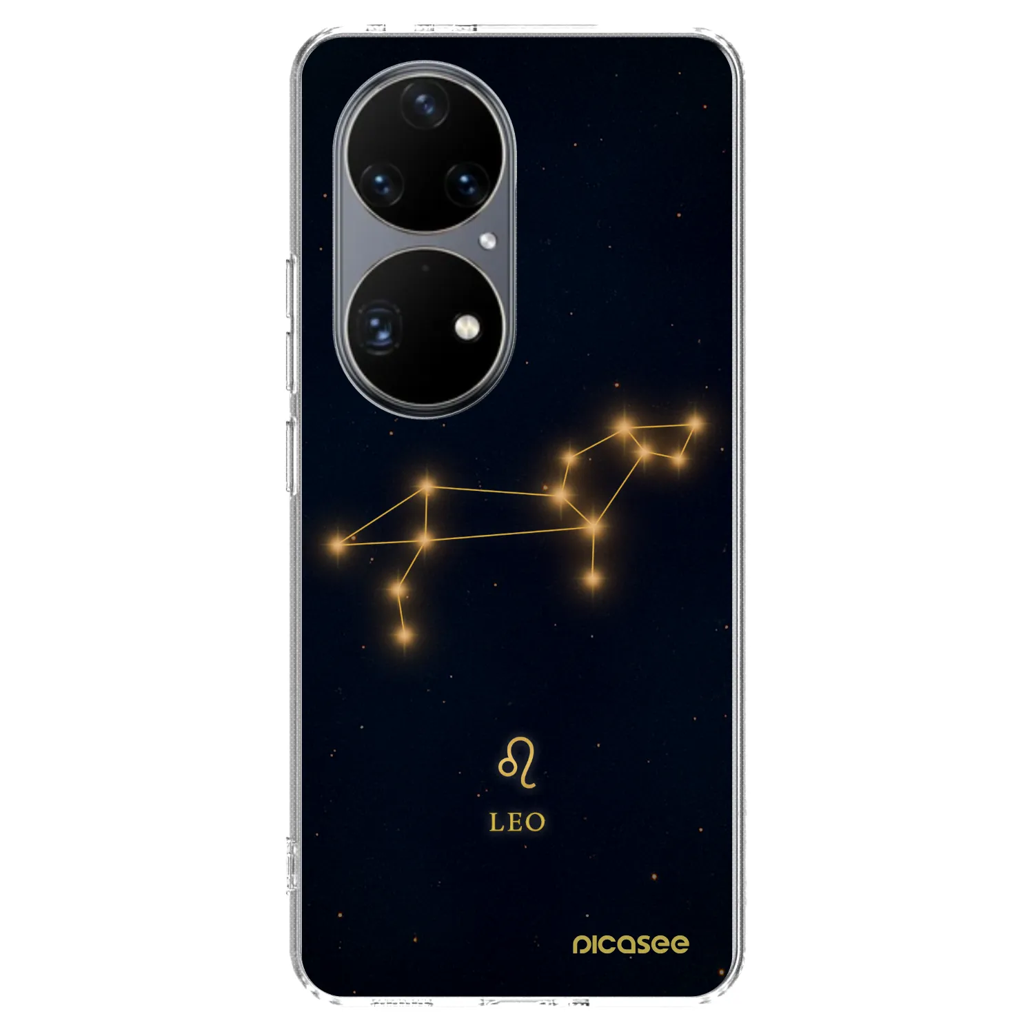Picasee silikonový průhledný obal pro Huawei P50 - LEO