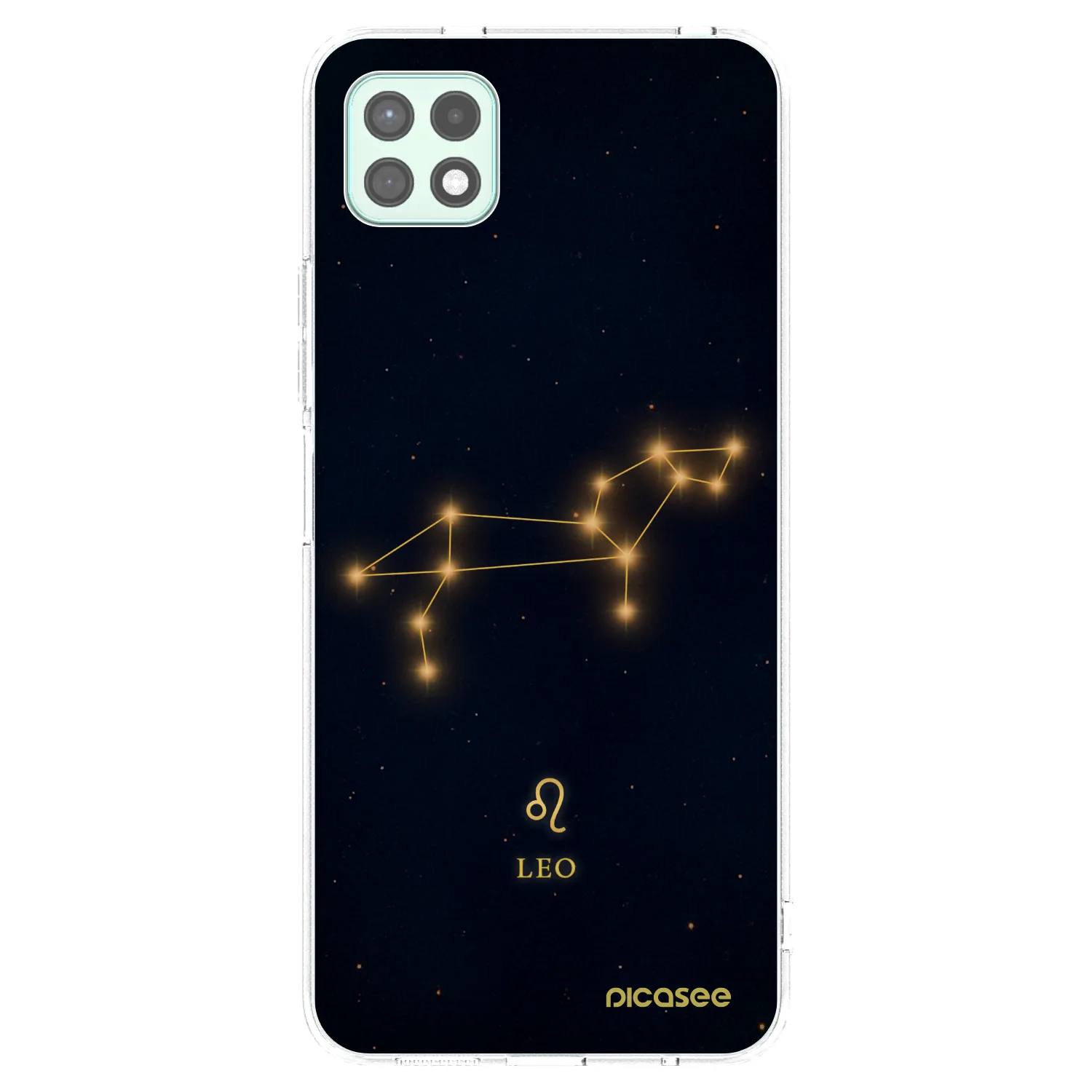 Picasee silikonový průhledný obal pro Samsung Galaxy A22 A226B 5G - LEO