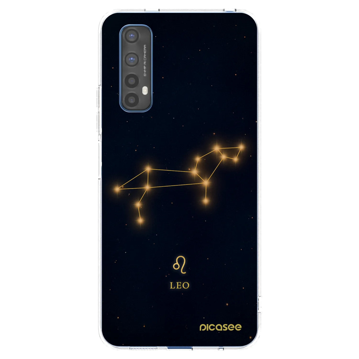 Picasee silikonový průhledný obal pro Realme 7 - LEO
