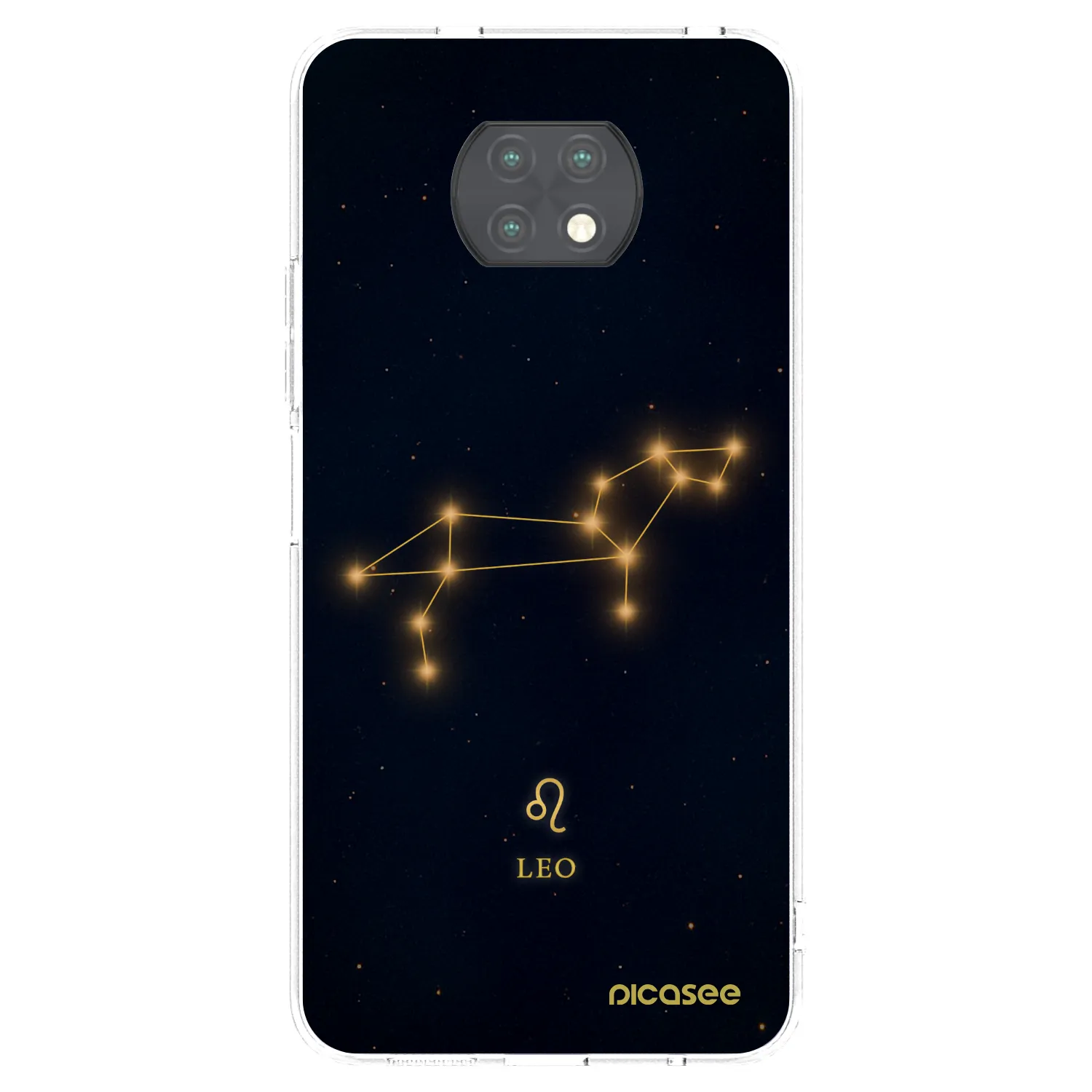 Picasee silikonový průhledný obal pro Xiaomi Redmi Note 9T - LEO