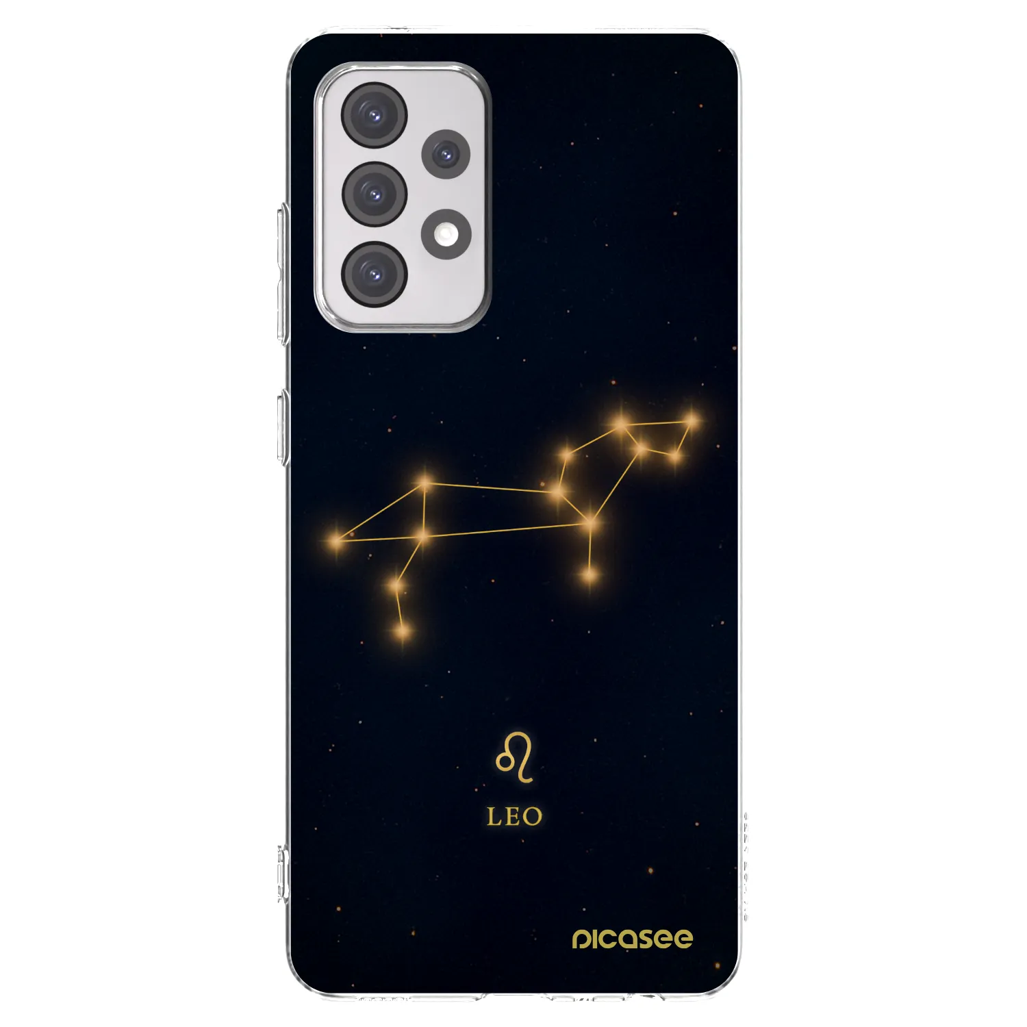 Picasee silikonový průhledný obal pro Samsung Galaxy A52s 5G A528B - LEO