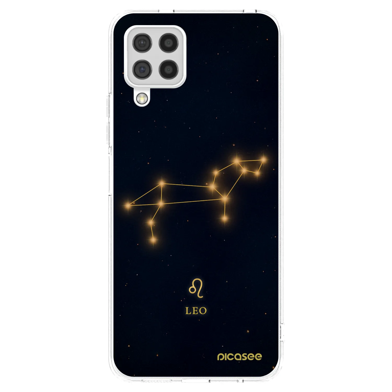Picasee silikonový průhledný obal pro Samsung Galaxy A22 A225F 4G - LEO