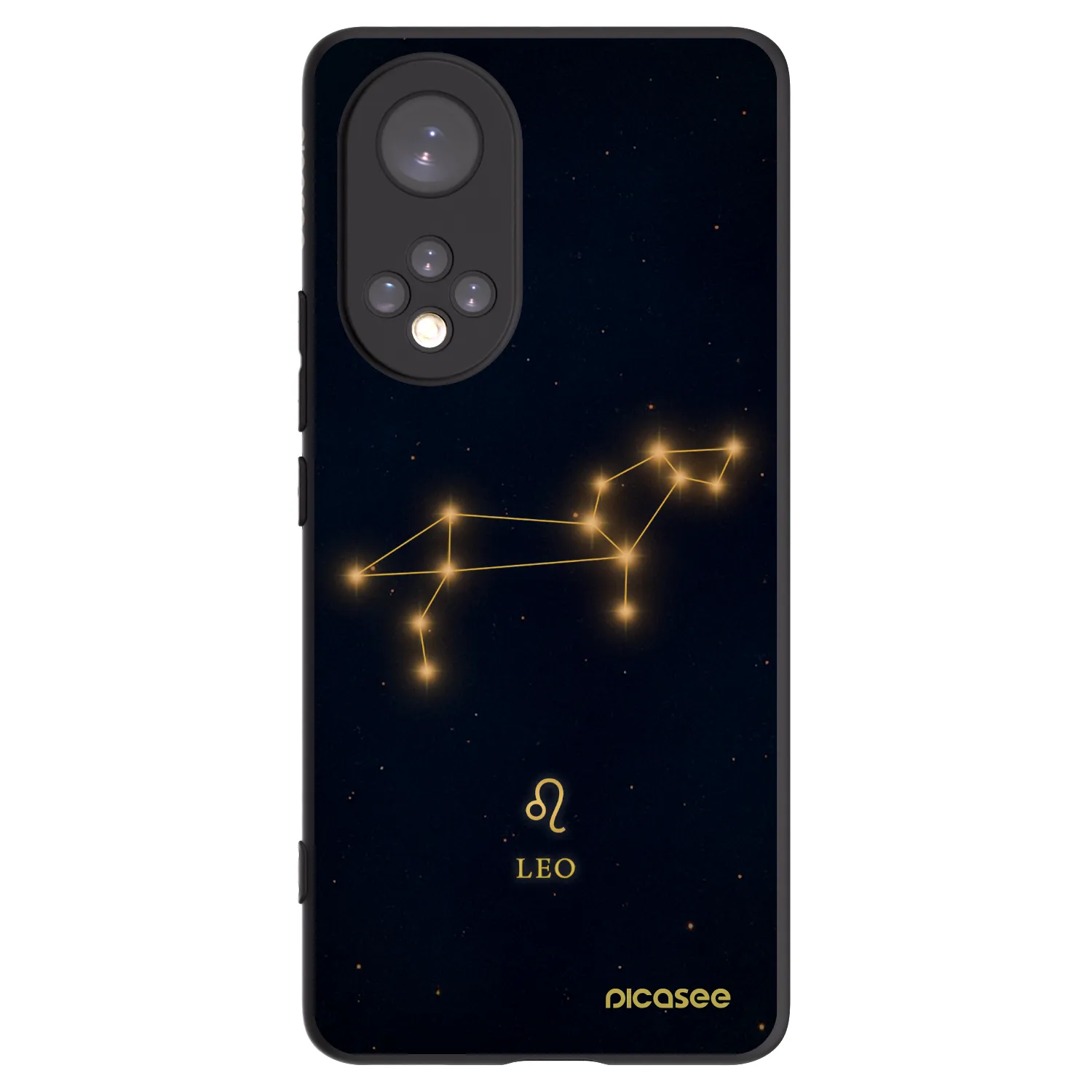 Picasee silikonový černý obal pro Honor 50 5G - LEO