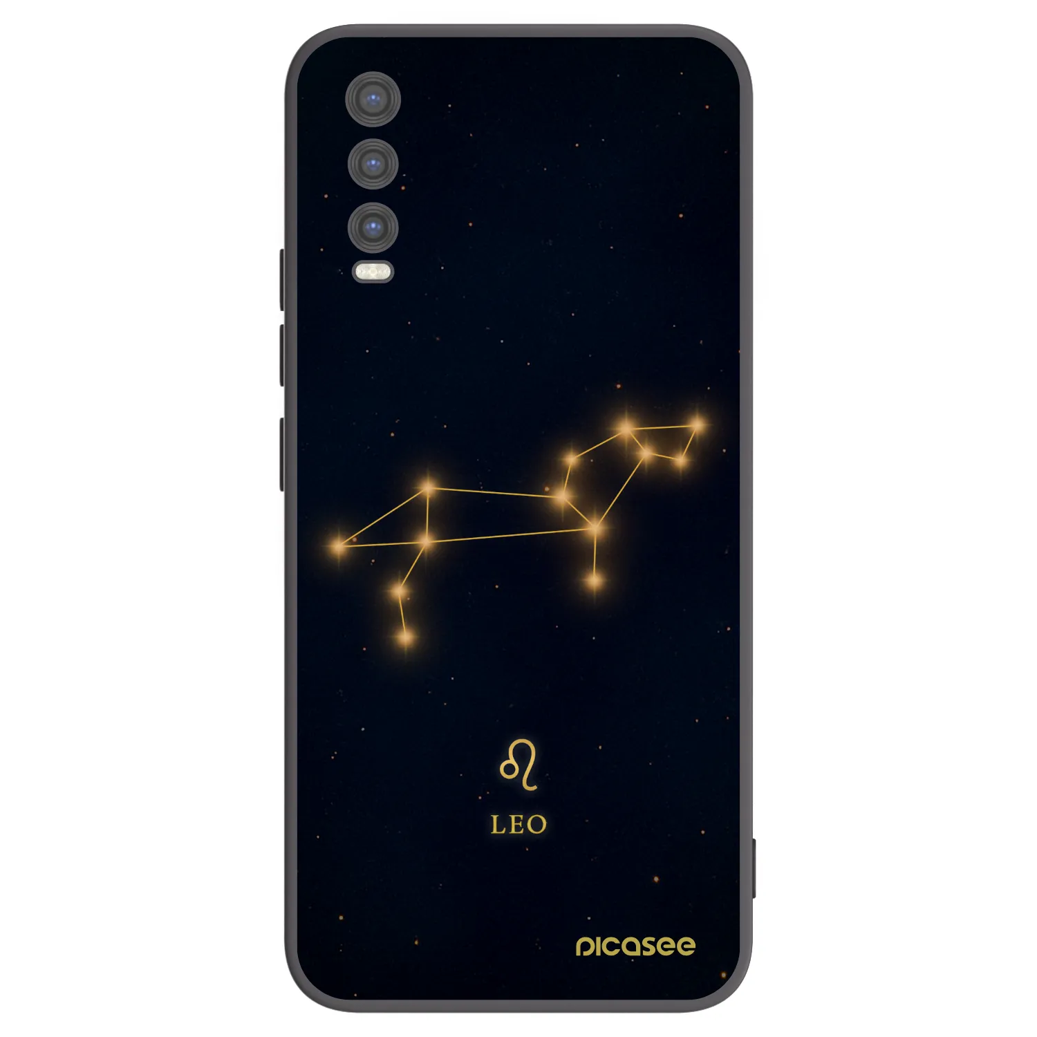 Picasee silikonový černý obal pro Vivo Y20s - LEO