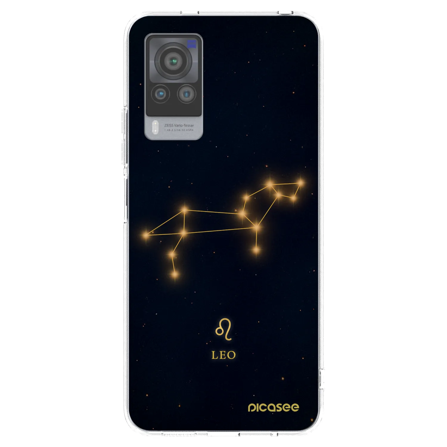 Picasee silikonový průhledný obal pro Vivo X60 Pro 5G - LEO