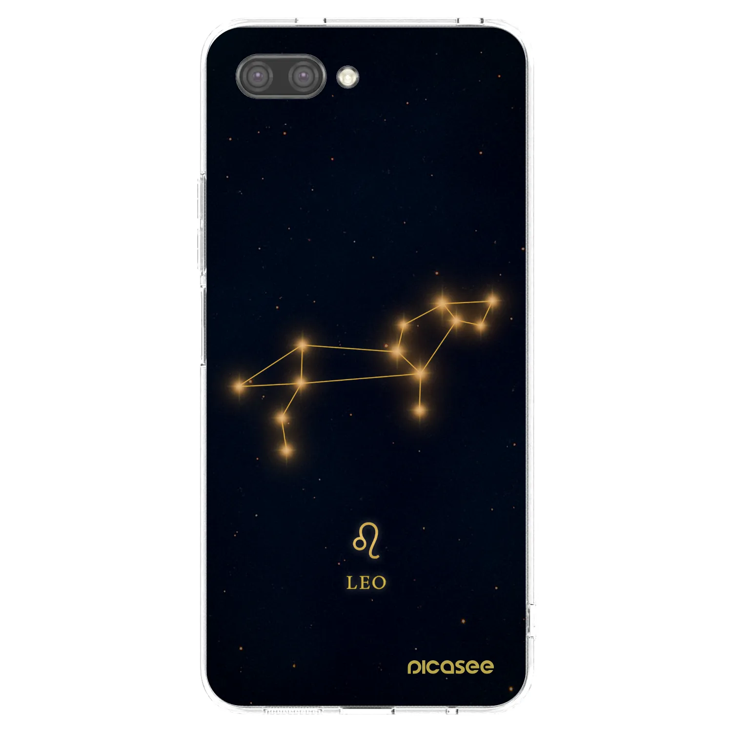 Picasee silikonový průhledný obal pro Honor 10 - LEO