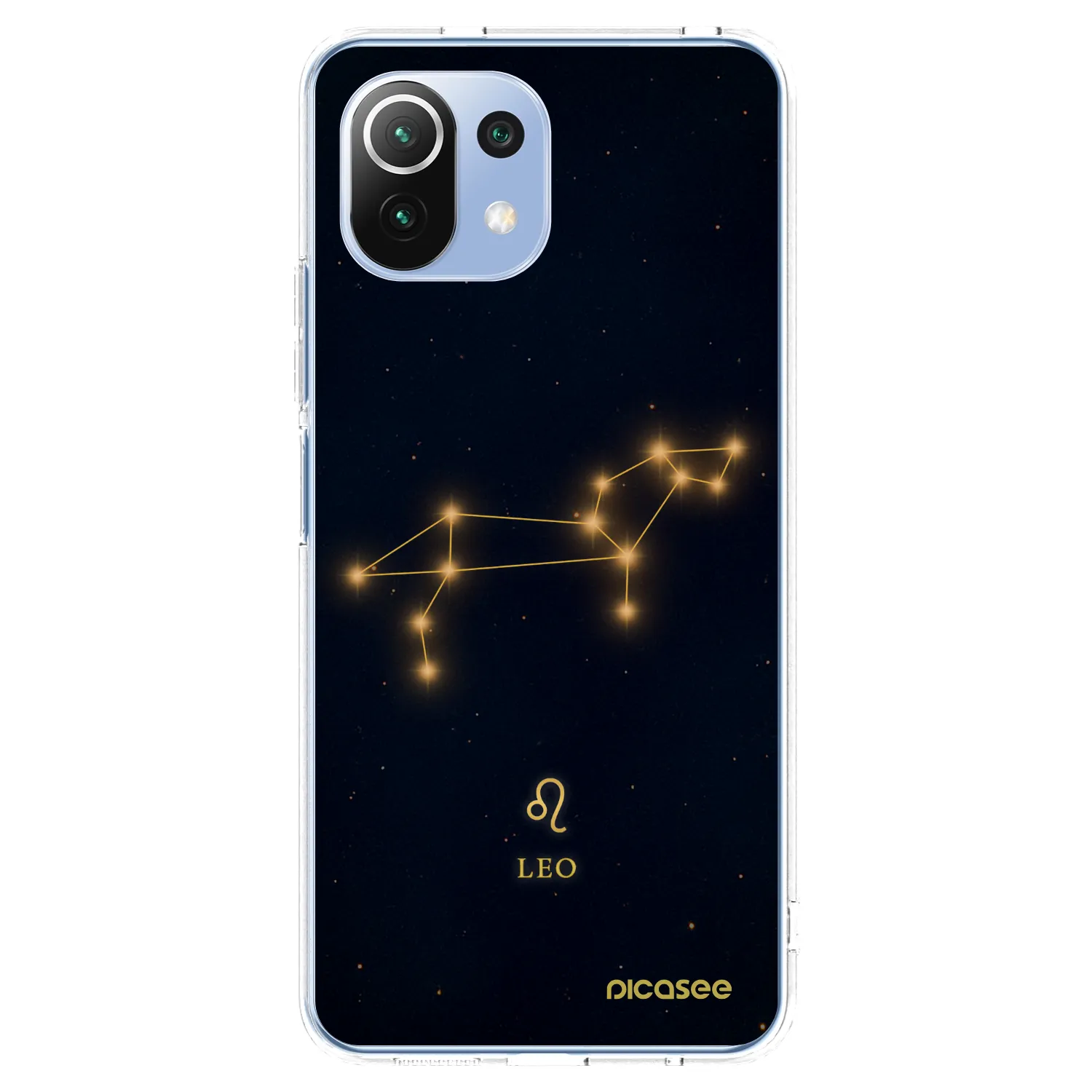 Picasee silikonový průhledný obal pro Xiaomi 11 Lite 5G NE - LEO