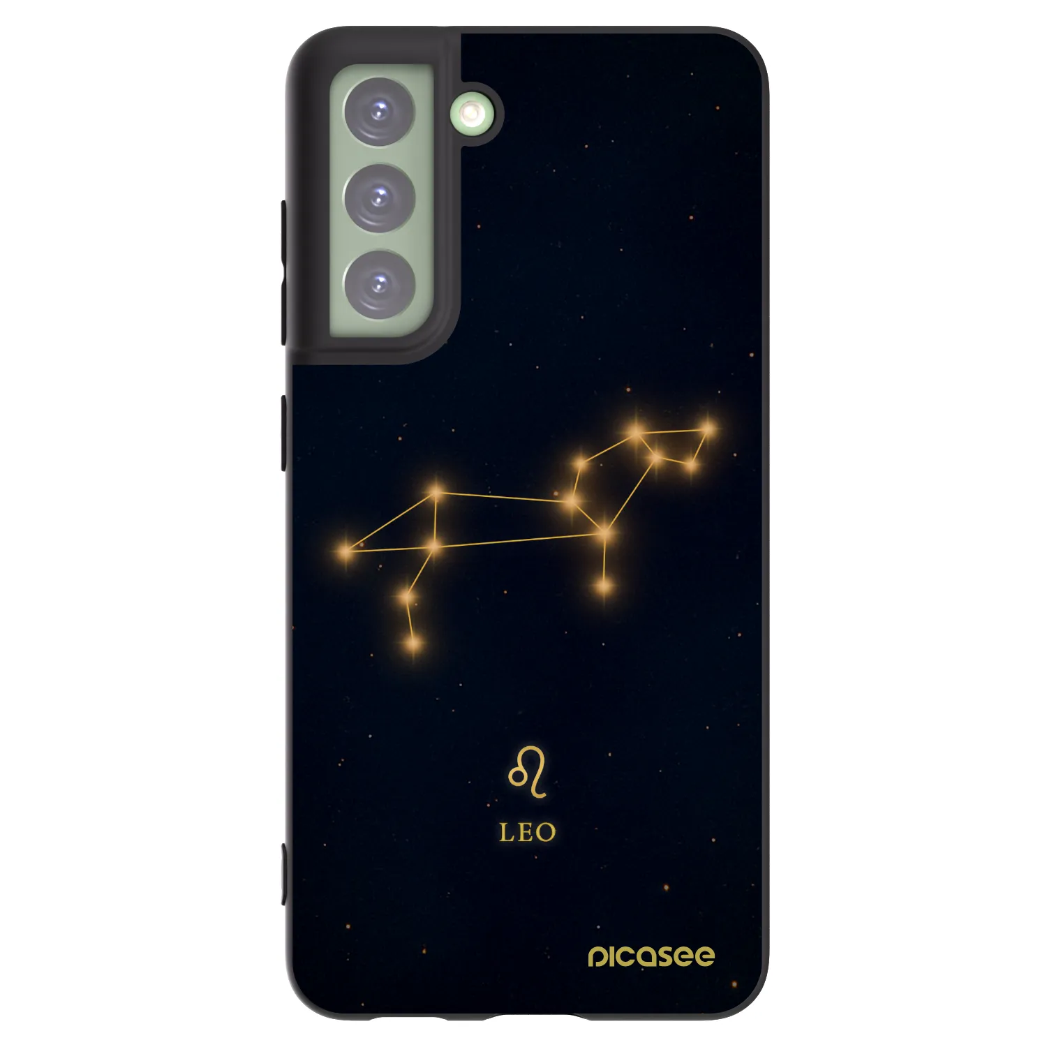 Picasee silikonový černý obal pro Samsung Galaxy S21 FE 5G - LEO