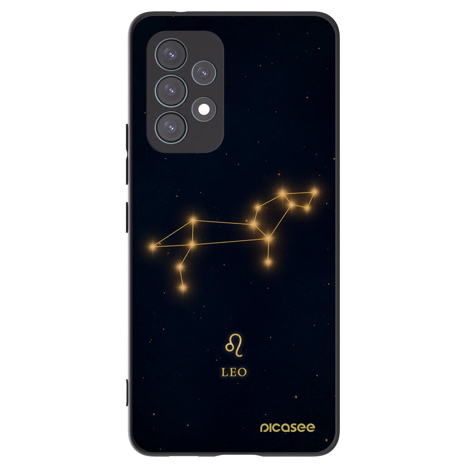 Picasee silikonový černý obal pro Samsung Galaxy A53 5G A536 - LEO