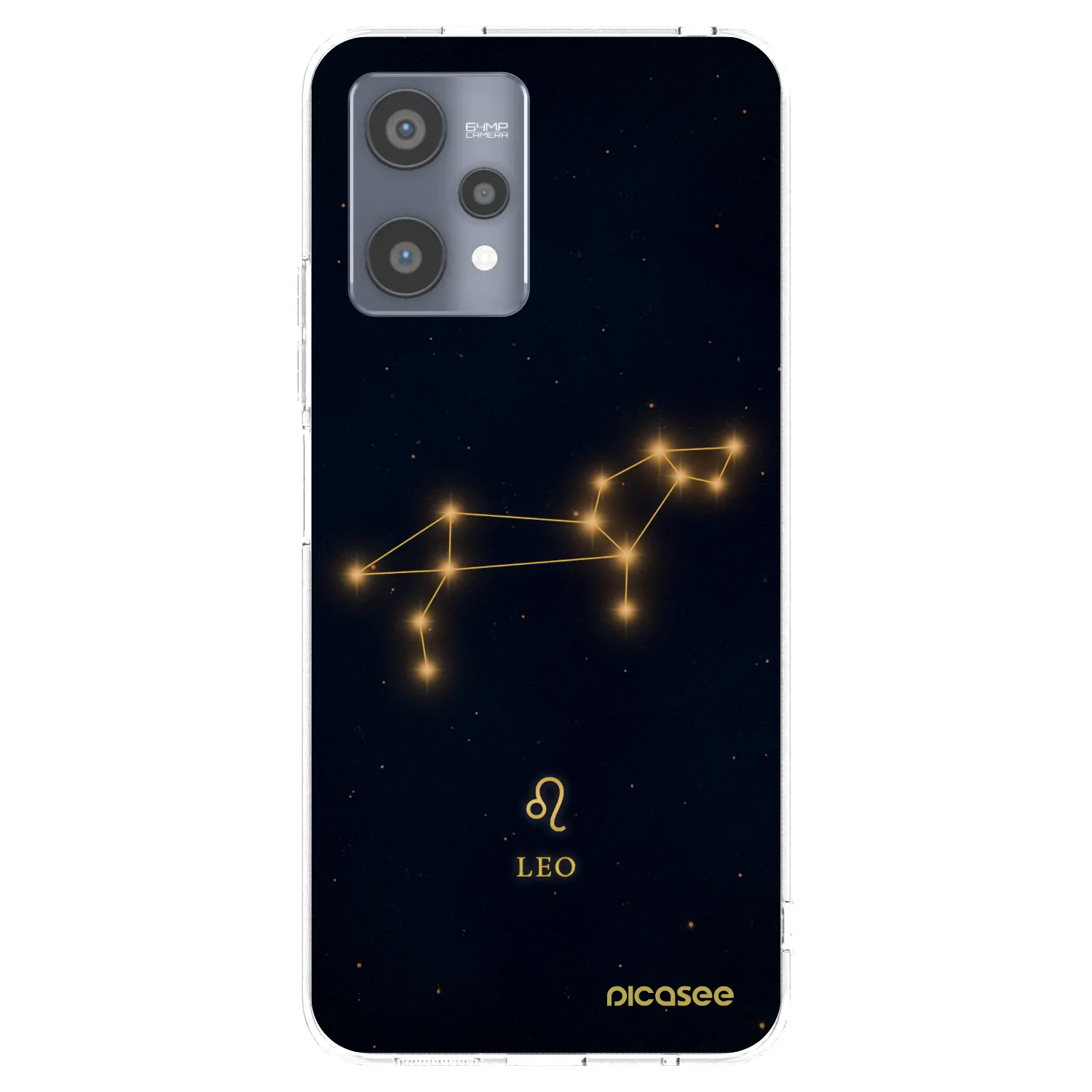 Picasee silikonový průhledný obal pro Realme 9 Pro 5G - LEO