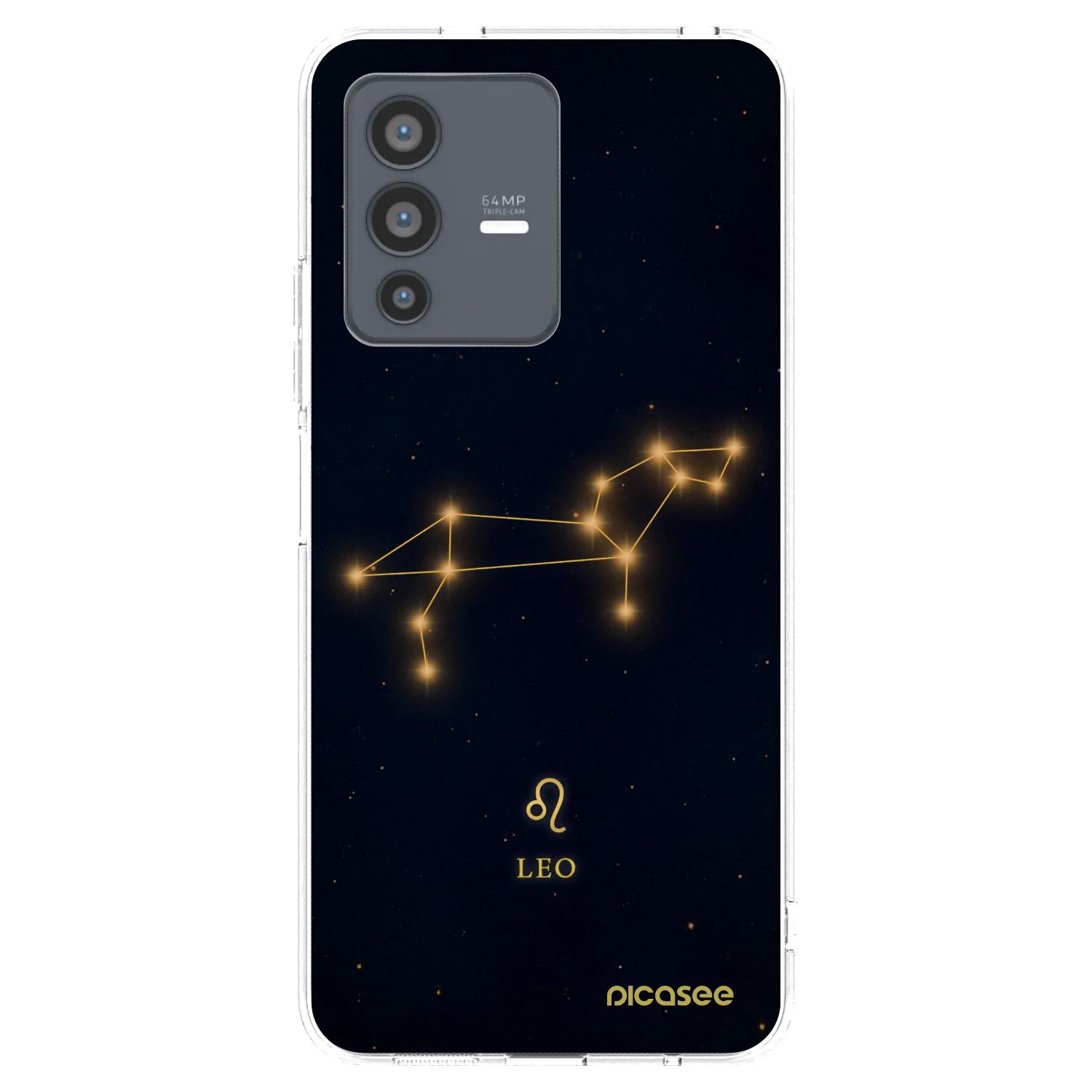 Picasee silikonový průhledný obal pro Vivo V23 5G - LEO