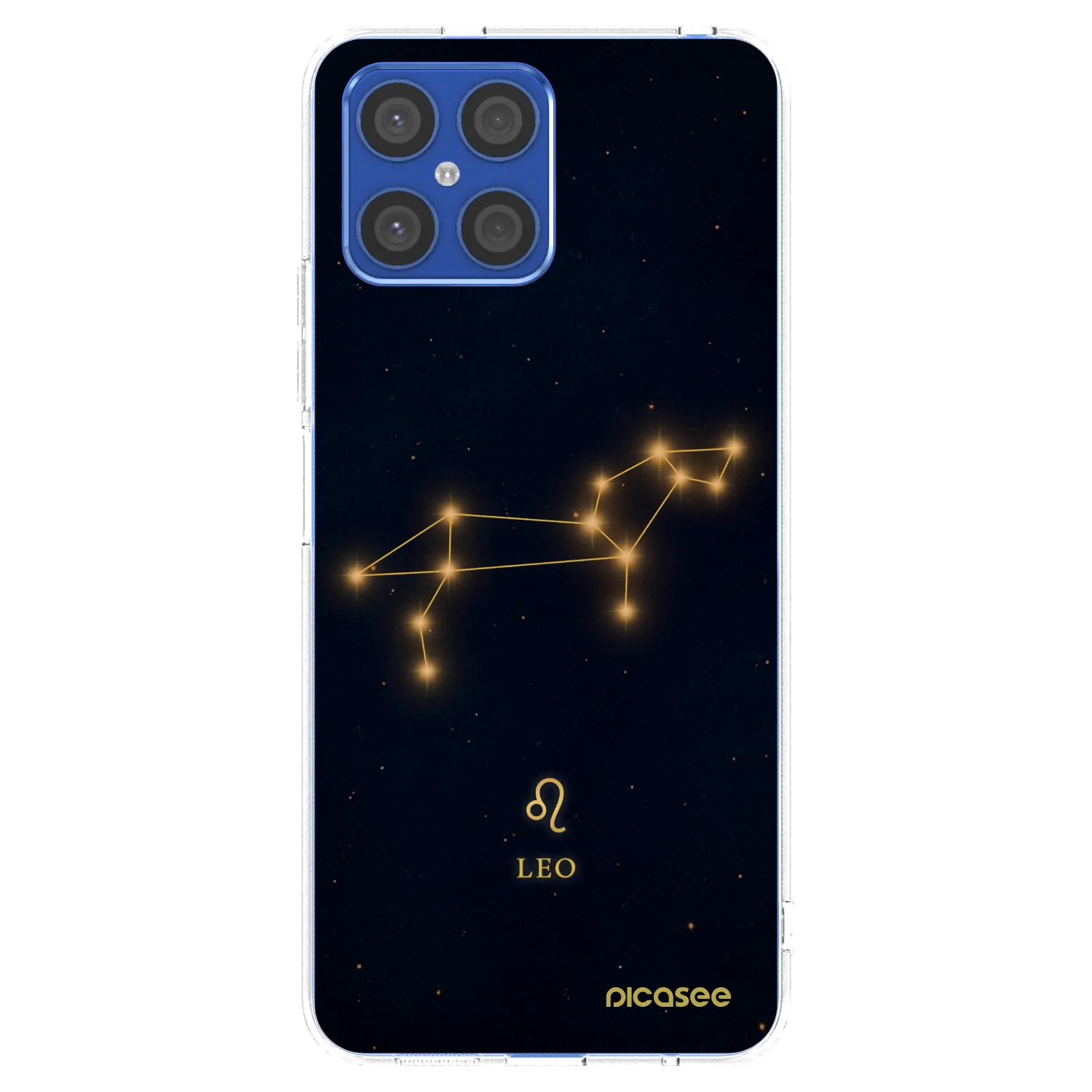 Picasee silikonový průhledný obal pro Honor X8 4G - LEO