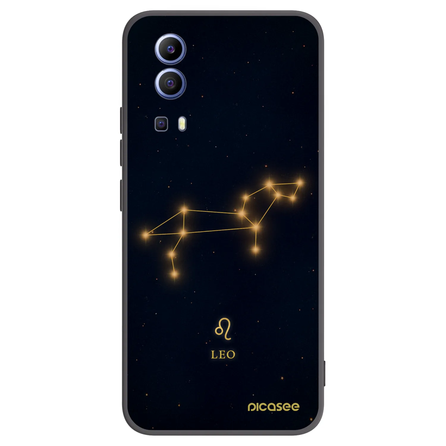 Picasee silikonový černý obal pro Vivo Y52 5G - LEO