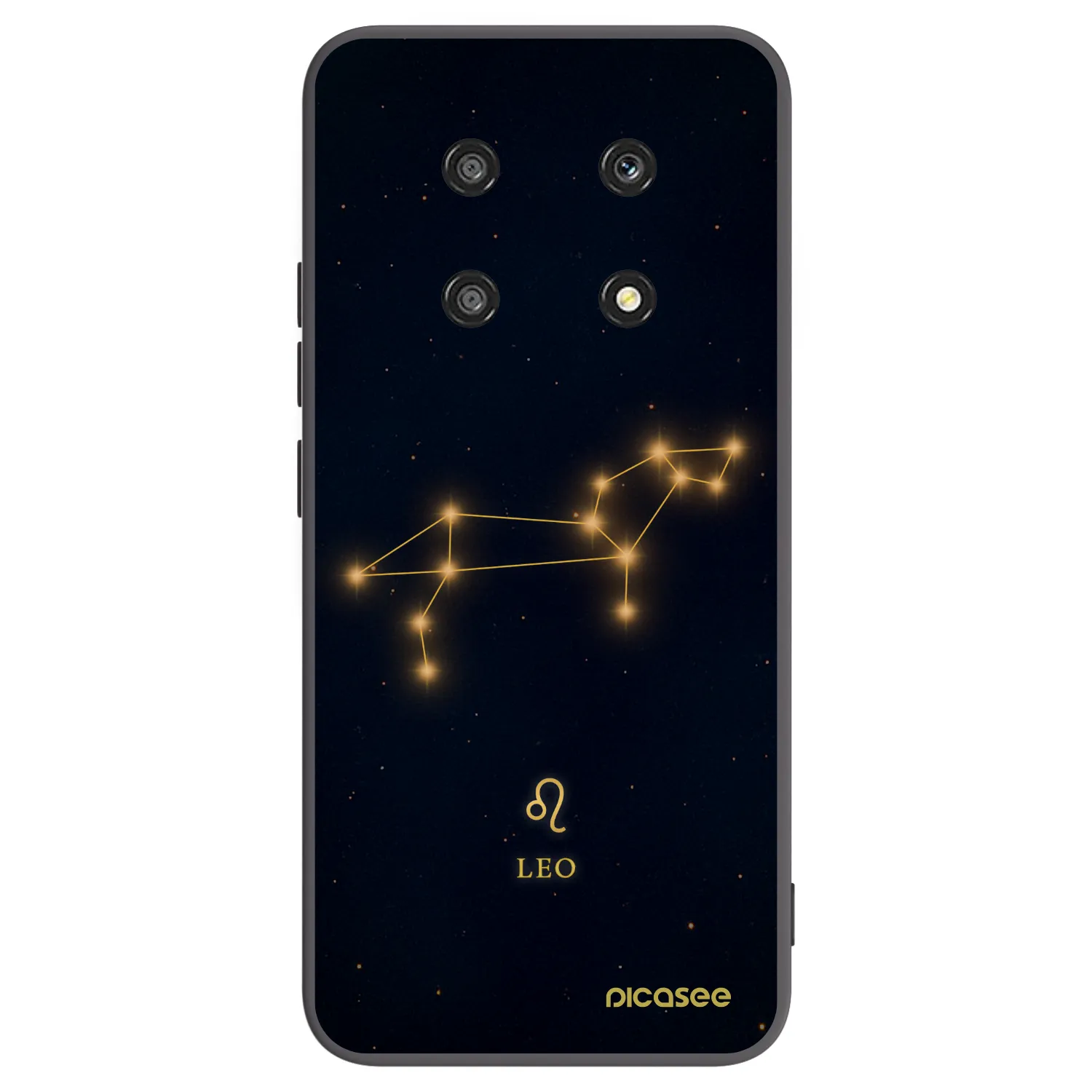 Picasee silikonový černý obal pro Honor Magic4 Lite 5G - LEO