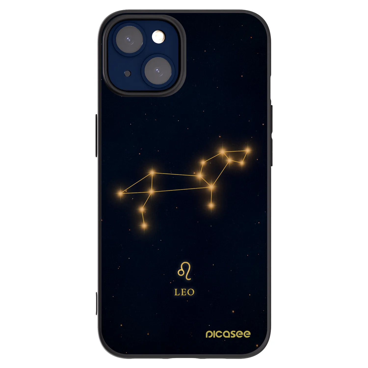 Picasee silikonový černý obal pro Apple iPhone 14 - LEO