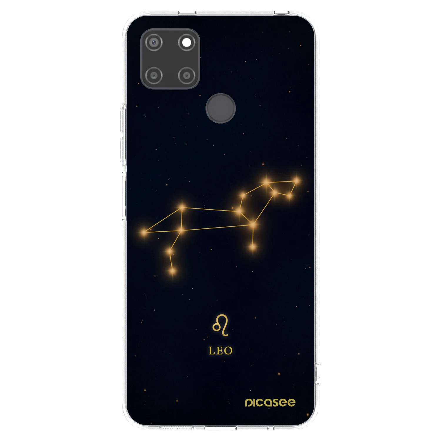 Picasee silikonový průhledný obal pro Realme C21Y - LEO