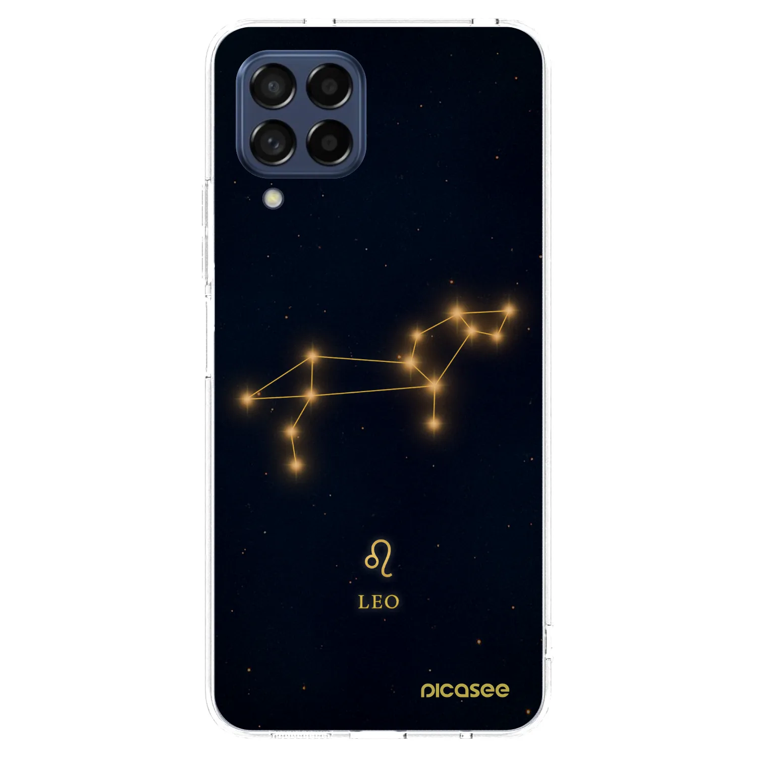 Picasee silikonový průhledný obal pro Samsung Galaxy M53 5G - LEO