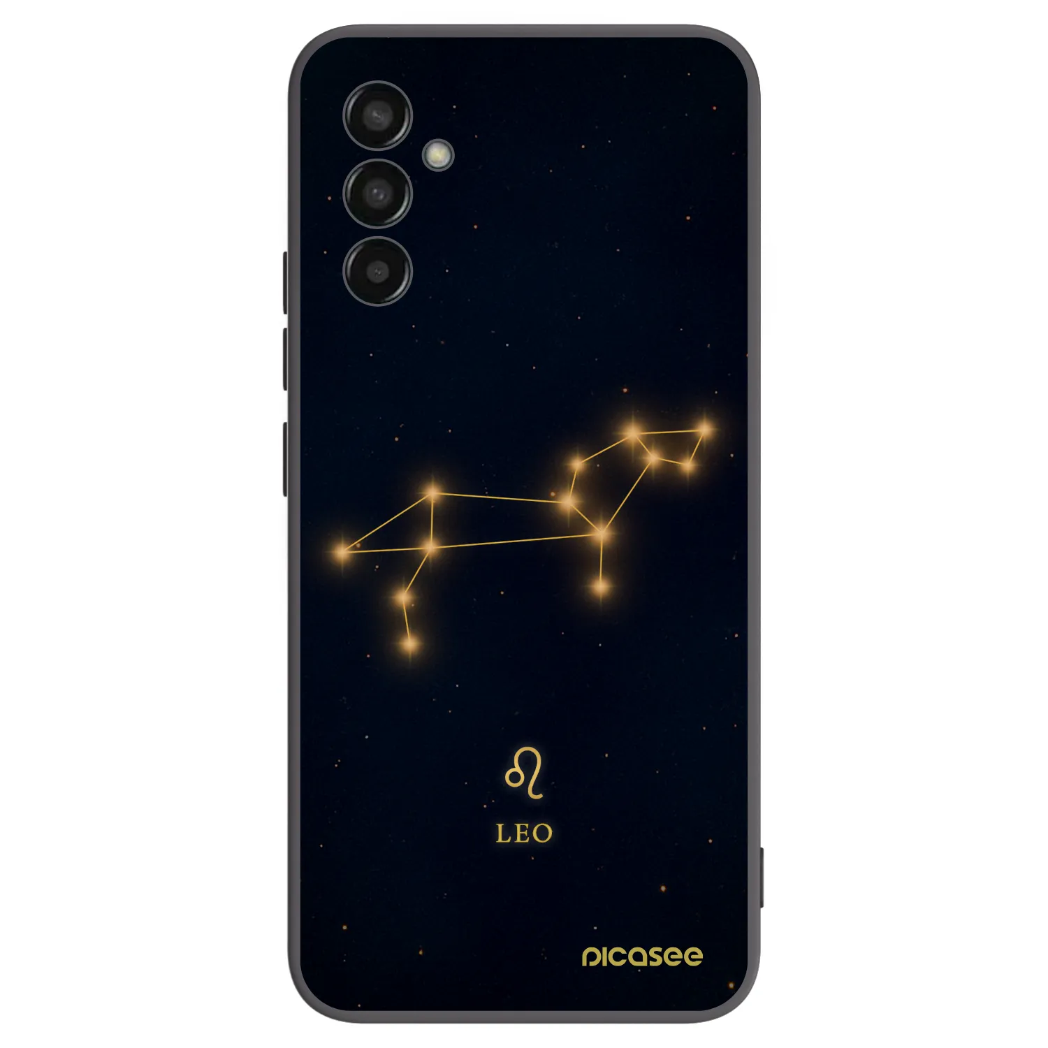 Picasee silikonový černý obal pro Samsung Galaxy M13 M135F - LEO