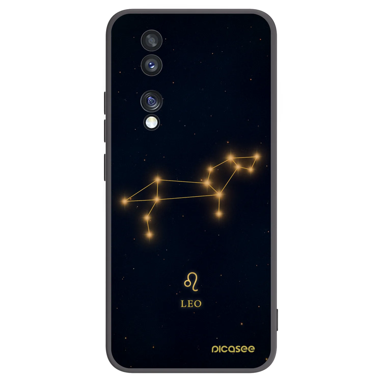 Picasee silikonový černý obal pro Honor 70 - LEO