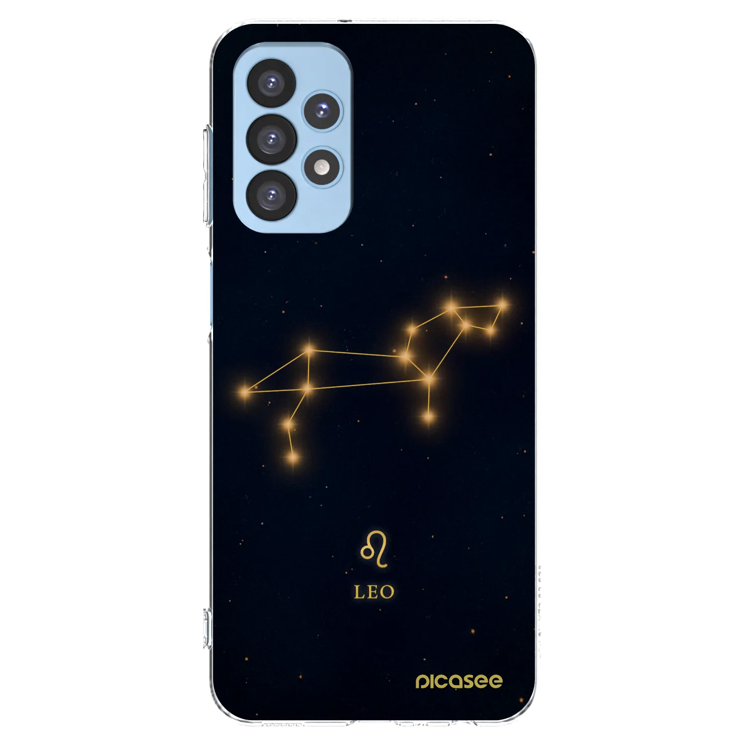Picasee silikonový průhledný obal pro Samsung Galaxy A23 A235F 4G - LEO